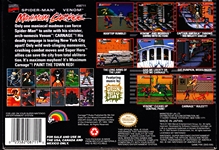 Spider-Man & Venom Maximum Carnage Back CoverThumbnail